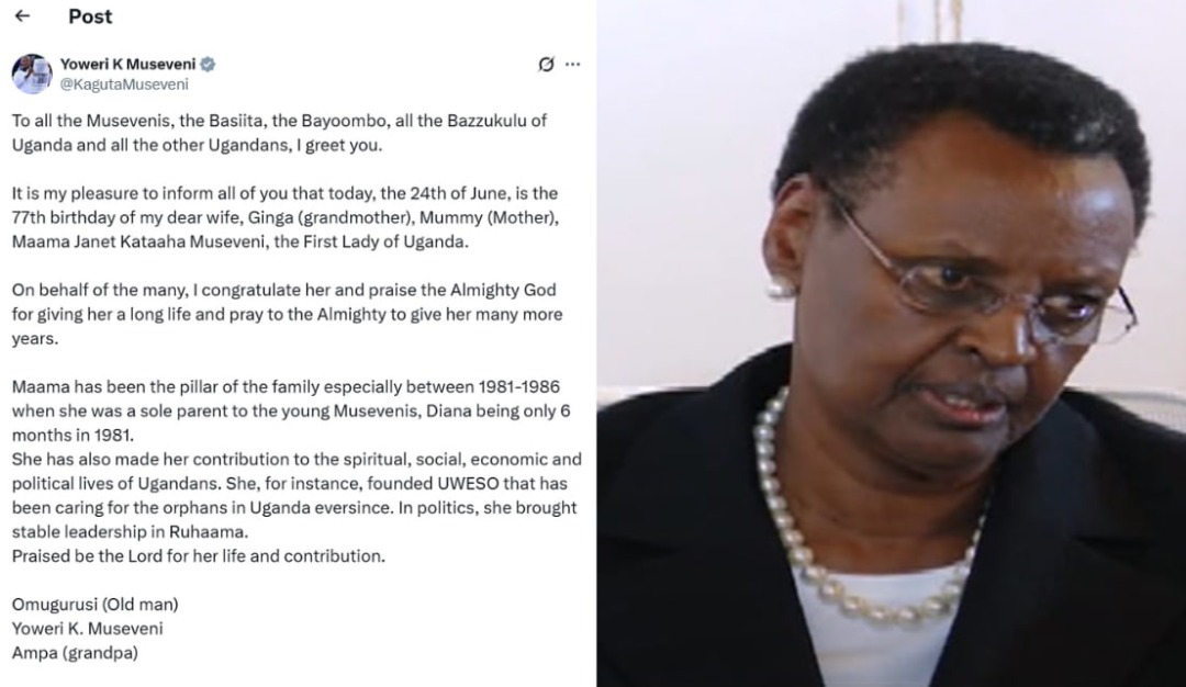 A day to mourn as co-President Maama Elephantiasis turns 77 today