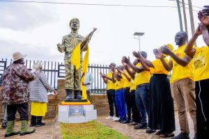 Panicky Museveni moves desperately to bury his fear in stone!