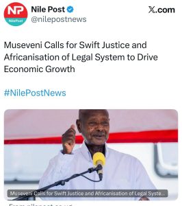 Judging dictator Museveni the military way