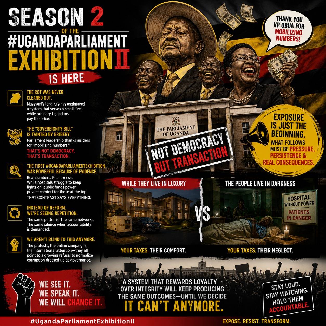 Season 2 of the #UgandaParliamentExhibitionII is here