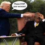Senile despot M7, declared persona non grata worldwide!